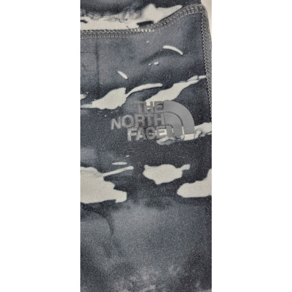 The North Face Womens Medium Gray Tones Camo Elastic Waist Athletic Leggings - Picture 3 of 7